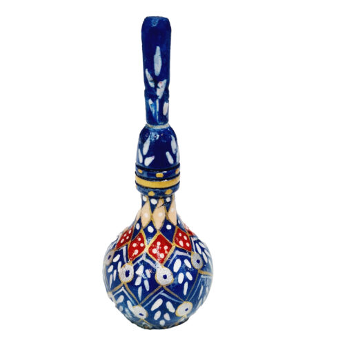 Porte-Kohl Persan Surma Dani en Bois avec Khatamkari Persan (x2)