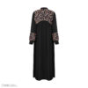 Abaya stylée pour femmes avec design floral