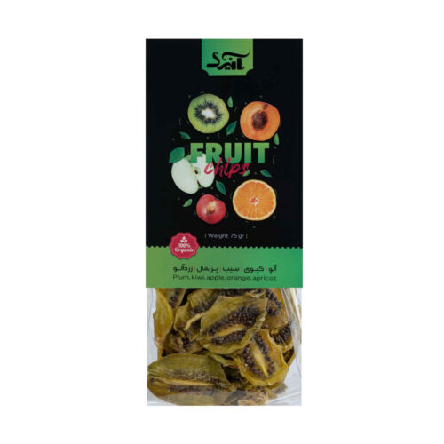Chips de Kiwi Anid 75 gr Collation Acidulée et Entièrement Naturelle pour un Boost Zesté (Paquet de 4)