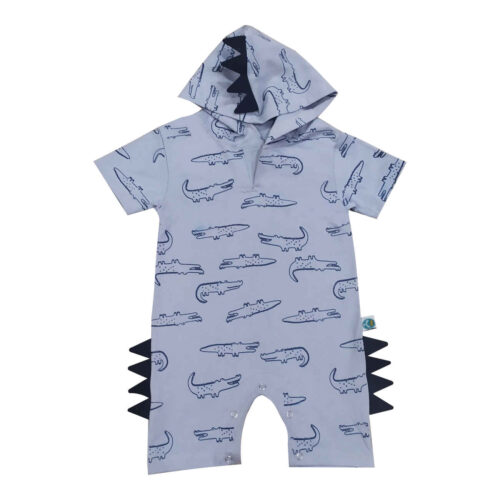 Barboteuse Bébé à Manches Courtes – Respirante & Tendance