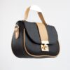 Sac à main en cuir Bauletto avec poignée unique et sangle longue