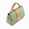 Sac à main en cuir Bauletto avec poignée unique et sangle longue