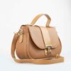 Sac à main en cuir Bauletto avec poignée unique et sangle longue
