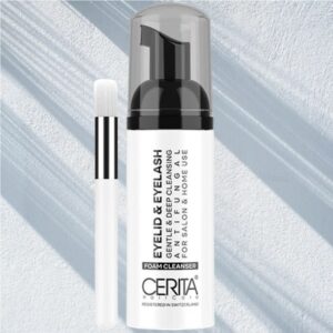 Nettoyant doux pour sourcils et paupières Cerita – Anti-fongique