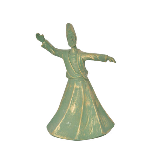 Figurine décorative de danseur soufi Sema – Art spirituel de derviche tourneur