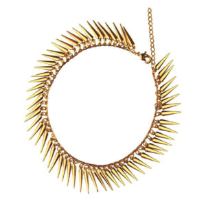 Bracelet Cheville Élégant Persan en Acier pour Femmes en Doré