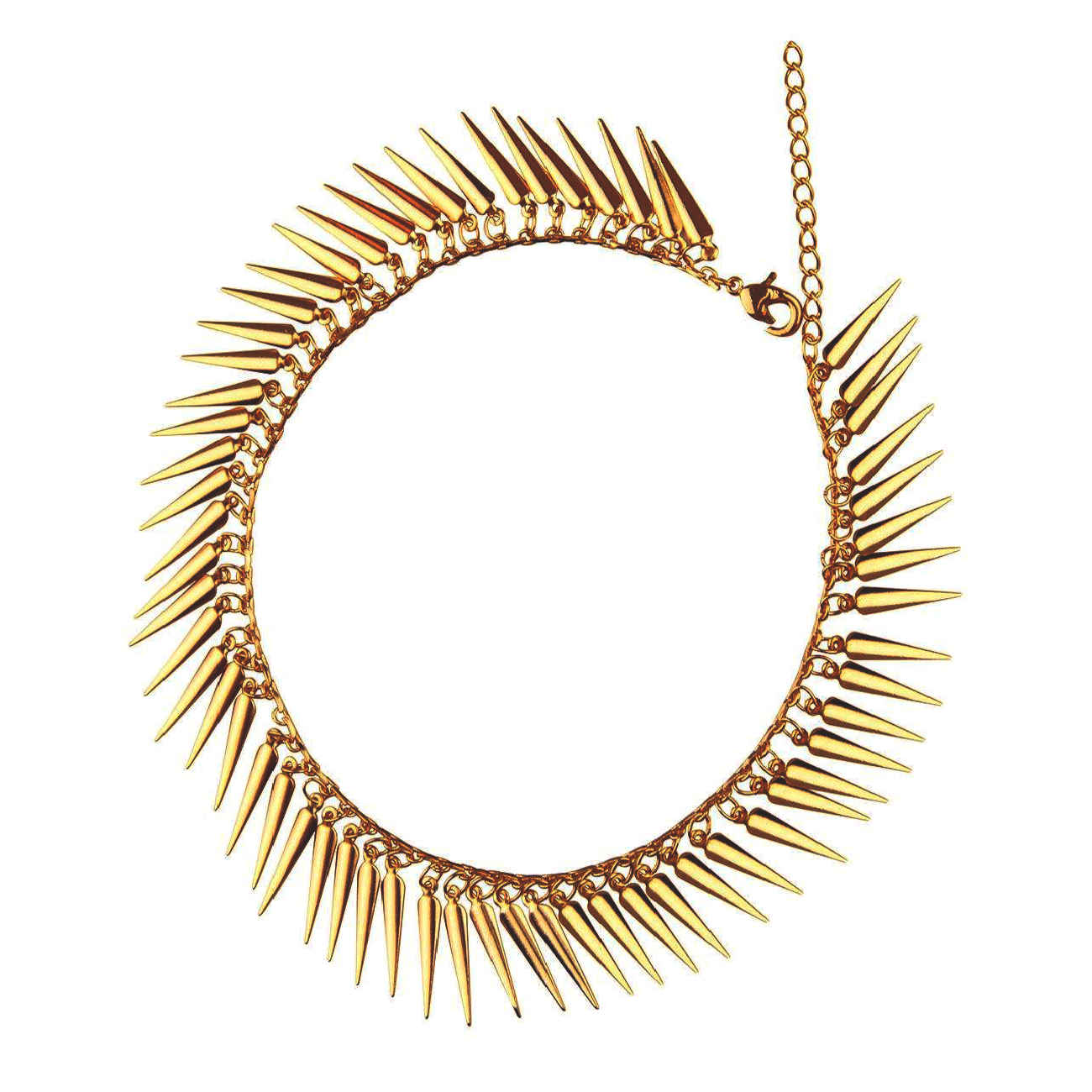 Bracelet Cheville Élégant Persan en Acier pour Femmes en Doré