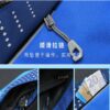 Ceinture élégante en toile bleue - Pour le confort chic et l'usage quotidien