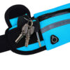 Ceinture chic en toile turquoise - Confort et style essentiels