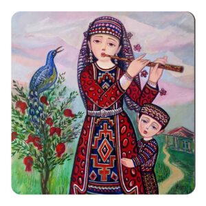 Fridge Magnet Inspired by Persian Culture – Elegant Design