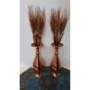 Vase décoratif persan martelé fait main modèle Ladarius (x2)
