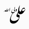 Autocollant voiture islamique – Ali Wali Allah