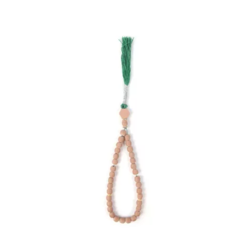 Chapelet islamique de Karbala avec terre sacrée (Khak-e-Shifa) pour chiite Reza
