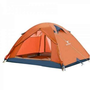 Tente de Camping Pekynew pour 4 Personnes avec Porche et Protection Contre le Soleil – pour Aventures en Plein Air