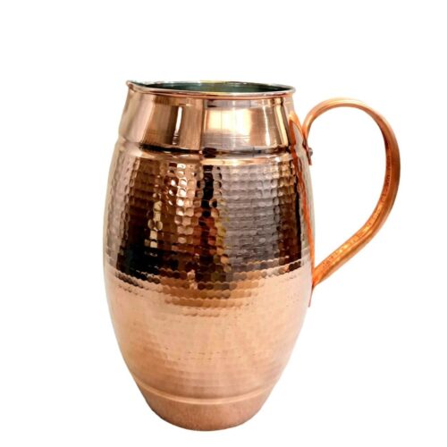 Carafe en cuivre perse fabriquée à la main et martelée modèle Pantea