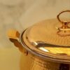Marmite persane en cuivre - Modèle martelé et fabriqué à la main Darice