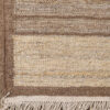 Tapis Kilim Persan en laine tissé à la main à Ispahan, bordé crème