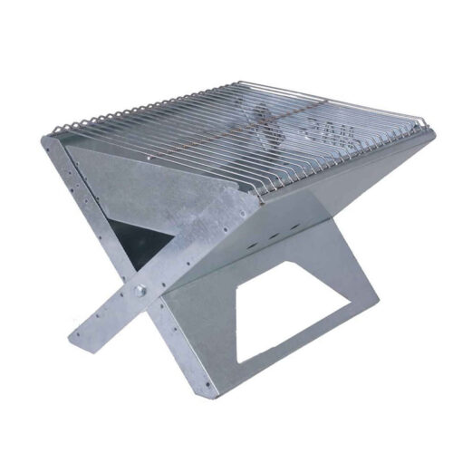 Gril à Charbon de Bois Portable Barbecue de Table – Modèle Pliant pour un Transport Facile