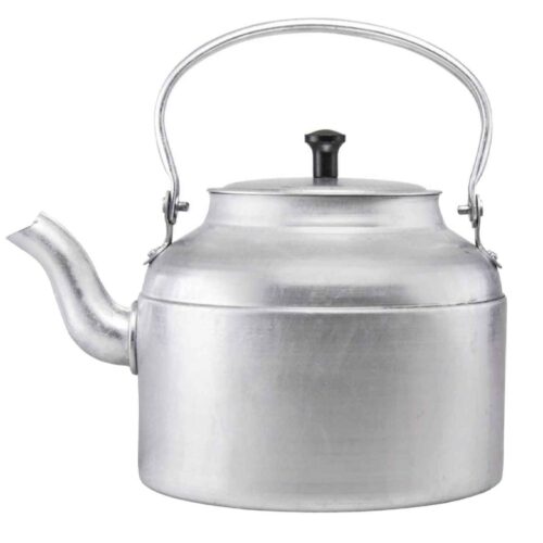 Bouilloire métallique persane durable pour plaque de cuisson et camping modèle Parvin