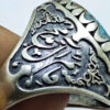 Bague en Argent Persan pour Homme avec Turquoise de Neyshabur