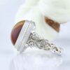 Bague en argent Sulemani Hakik persane pour homme Faite main