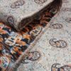 Tissu Termeh persan orné de motif cachemire classique