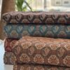 Tissu Termeh persan orné de motif cachemire