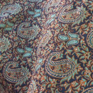 Tissu Termeh persan élégant avec motif cachemire