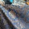 Tissu Termeh persan avec motif cachemire – Turquoise