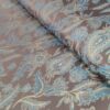 Tissu Termeh persan luxueux avec motif floral cachemire
