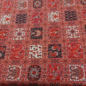 Tissu Termeh persan luxueux avec motif cachemire