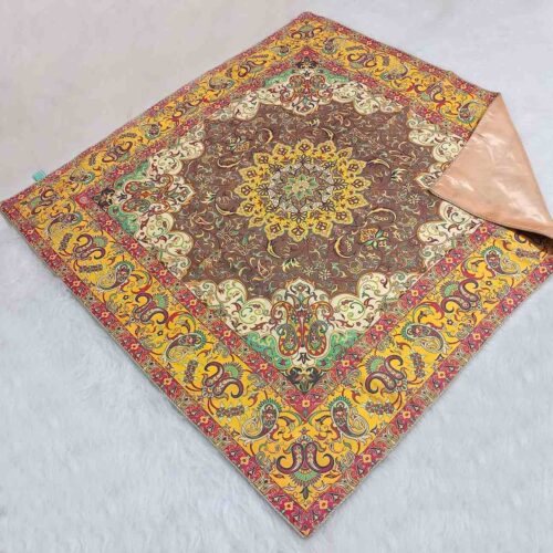 Nappe Persane Termeh avec Design Floral Paisley