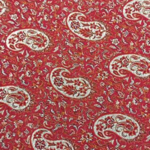 Tissu Termeh persan avec motif floral cachemire