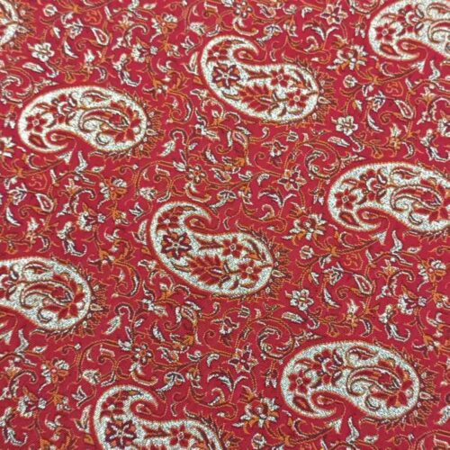 Tissu Termeh persan avec motif floral cachemire
