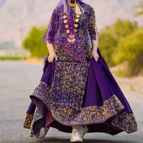 Ensemble de Vêtements Traditionnels Perses pour Femmes