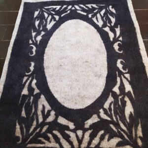 Tapis en feutre de laine persan 100% naturel et fait main Kamaria