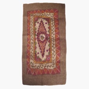 Tapis en feutre de laine persan 100% naturel et fait main Mersana