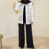 Manto en lin persan tendance et confortable
