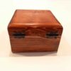 Handcrafted Wooden Jewelry Box in Brown