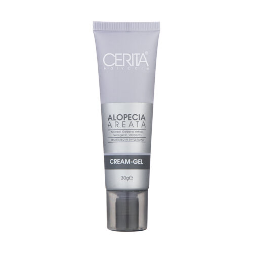 Cerita Crème Gel Anti-Chute pour Alopécie Areata, 30g – Traitement Ciblé contre la Calvitie Localisée (x2)