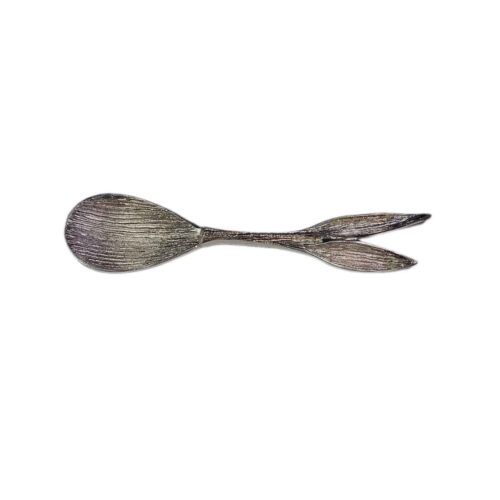 Cuillère de service à noix motif queue de poisson