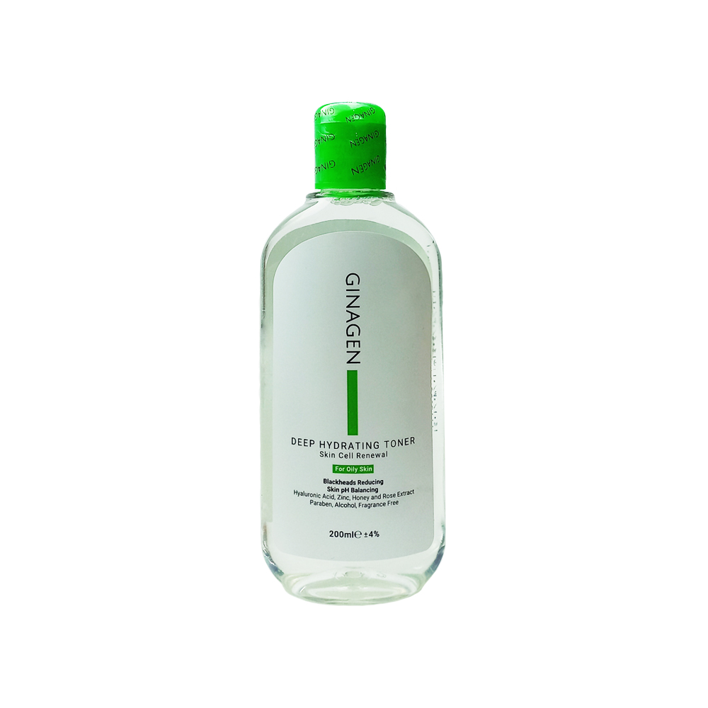 Ginagen Deep Hydrating Toner for Oily Skin Intensive Moisture