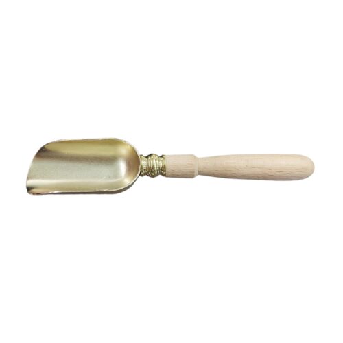 Cuillère de service à noix avec manche en bois
