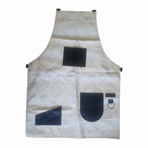 Tablier de barista artisanal – Stylé et chic en gris