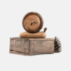 Horloge de Bureau Artisanale en Bois - Design Minimaliste