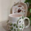 Tasse en céramique artisanale - Design Cerf