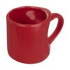 Tasse en céramique artistique - Design poignée en forme de cœur, Chic & Luxe