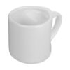 Tasse en céramique artistique - Design poignée en forme de cœur, Chic & Luxe