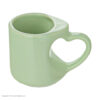 Tasse en céramique artistique - Design poignée en forme de cœur, Chic & Luxe