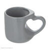Tasse en céramique artistique - Design poignée en forme de cœur, Chic & Luxe